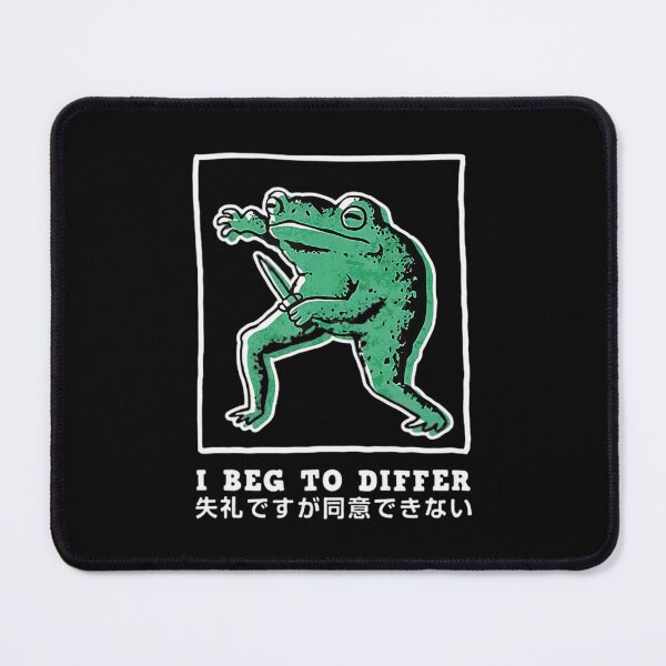 Item preview, I Beg To Differ Frog Japanese designed and sold by spirorinin.