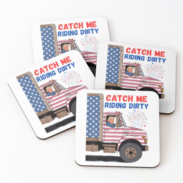 Item preview, Catch Me Riding Dirty Garbage Vote Truck designed and sold by NetlandWewerka.