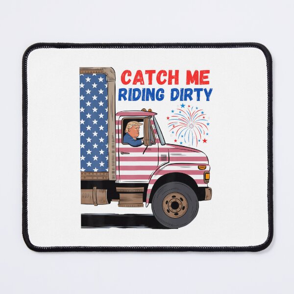 Item preview, Catch Me Riding Dirty Garbage Vote Truck designed and sold by NetlandWewerka.