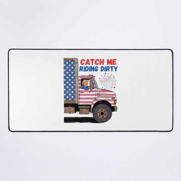 Item preview, Catch Me Riding Dirty Garbage Vote Truck designed and sold by NetlandWewerka.
