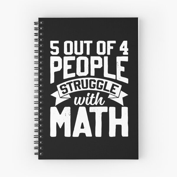 Item preview, 5 out of 4 People Struggle With Math Funny Math Teacher designed and sold by Rahjihan.