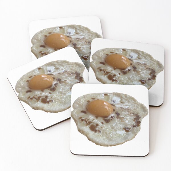 Item preview, Breakfast Fried egg with soy sauce isolate on white  designed and sold by pipikijung.