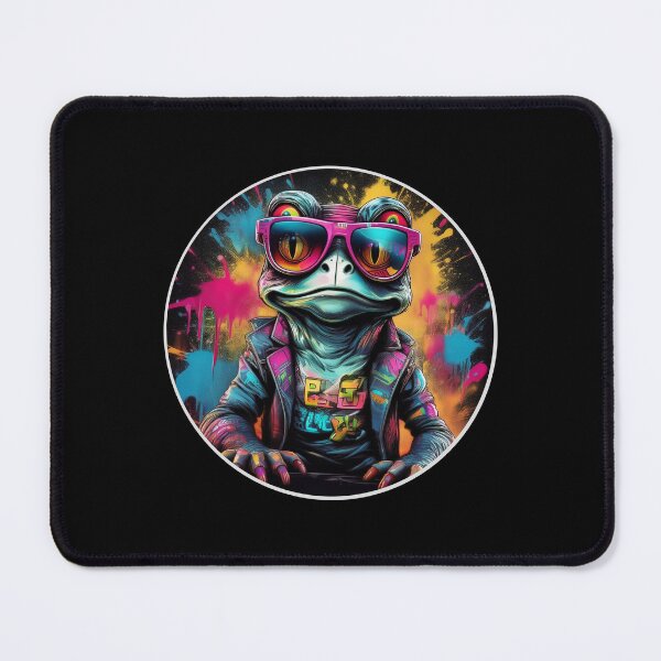 Item preview, Graffitti Frog in Sunglasses  designed and sold by Boxing Kangaroo Retail Company.