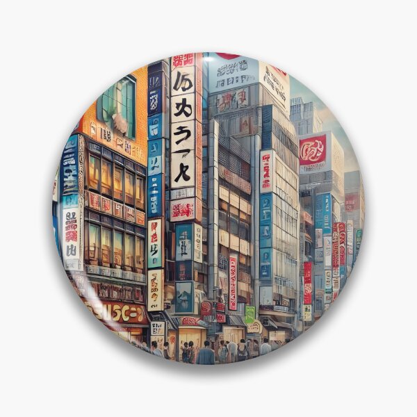 Item preview, Dotonbori Osaka Illustration designed and sold by unrealartwork.