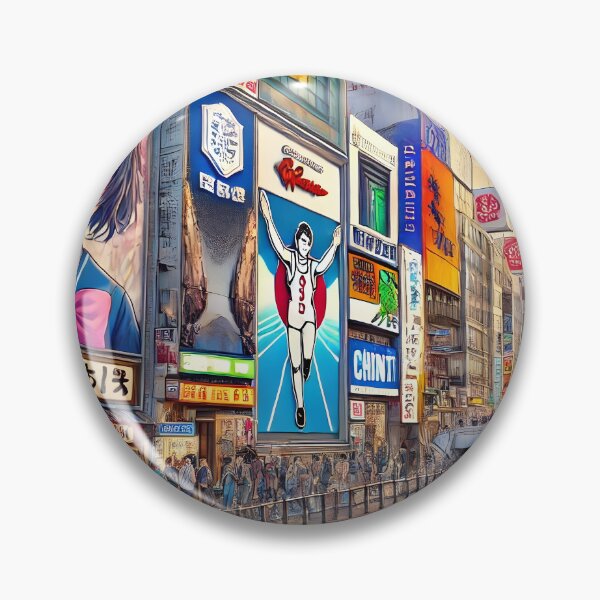 Item preview, Dotonbori Osaka designed and sold by unrealartwork.