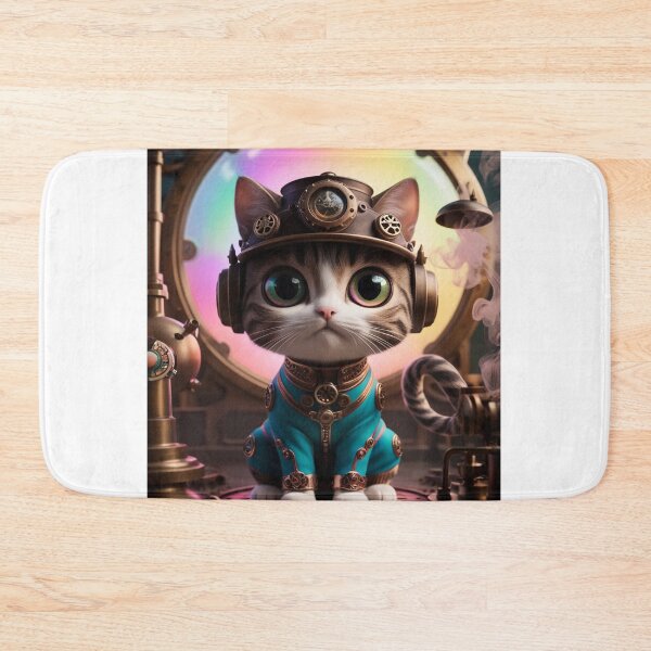 Item preview, Steampunk Cat: Guardian of Steam designed and sold by PixelAndBrush.