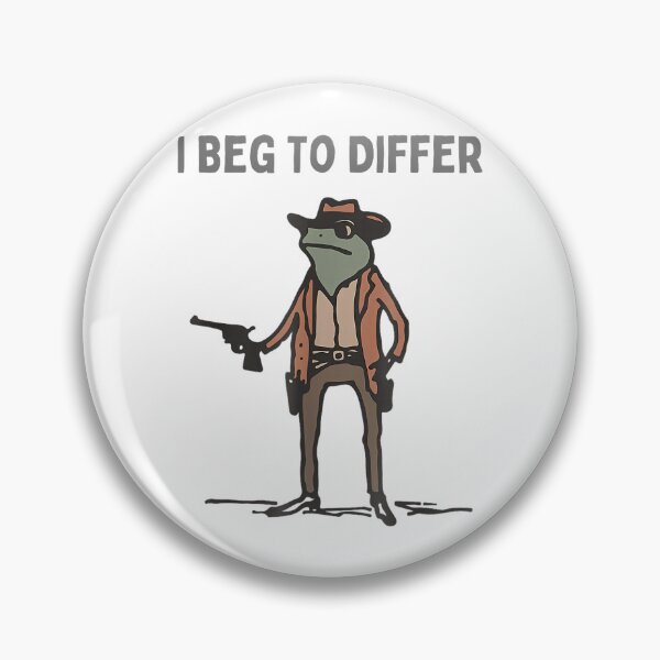 Item preview, I Beg To Differ Frog designed and sold by spirorinin.