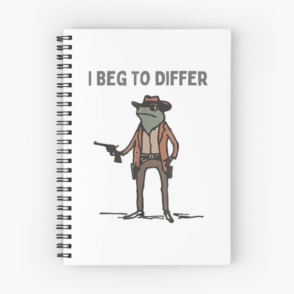 Item preview, I Beg To Differ Frog designed and sold by spirorinin.