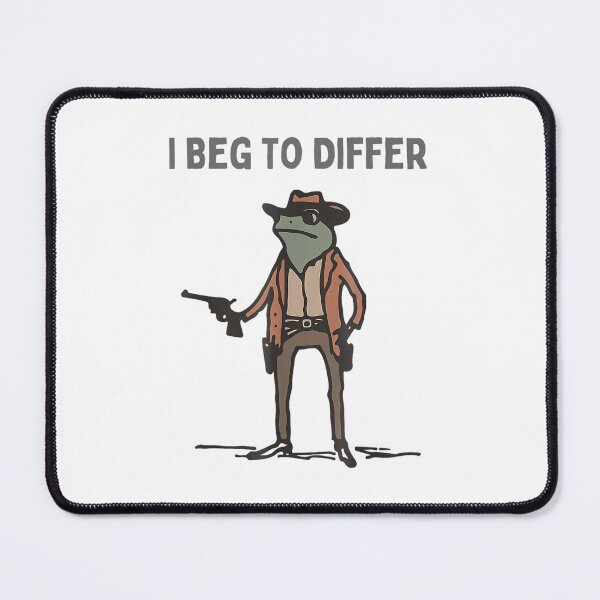 Item preview, I Beg To Differ Frog designed and sold by spirorinin.