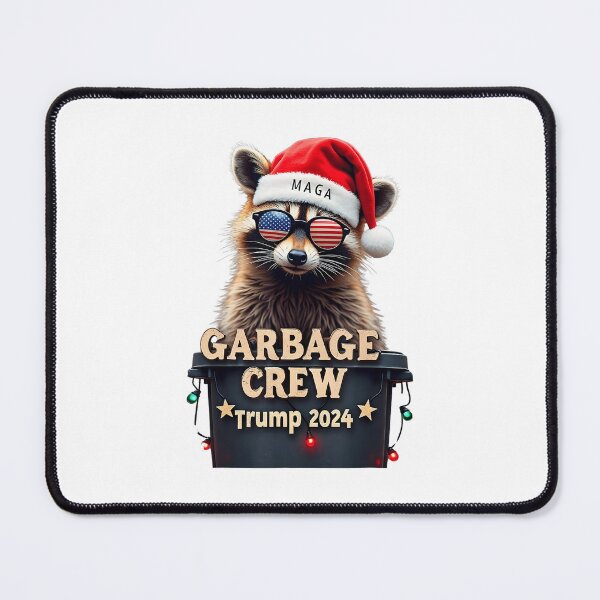 Item preview, Christmas Raccoon Garbage Crew 2024 designed and sold by NetlandWewerka.