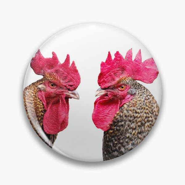 Item preview, DOS GALLOS SERIOS MIRÁNDOSE EL UNO AL OTRO designed and sold by EstelleCress.