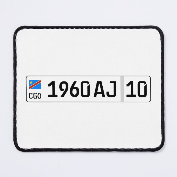 Item preview, License plate DRC | Kinshasa designed and sold by AirVenturi.