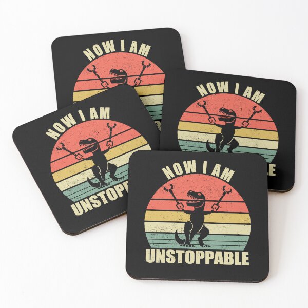 Item preview, Now I Am Unstoppable T Rex designed and sold by Rahjihan.