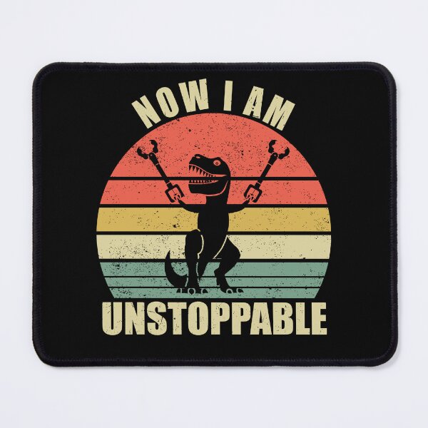 Item preview, Now I Am Unstoppable T Rex designed and sold by Rahjihan.