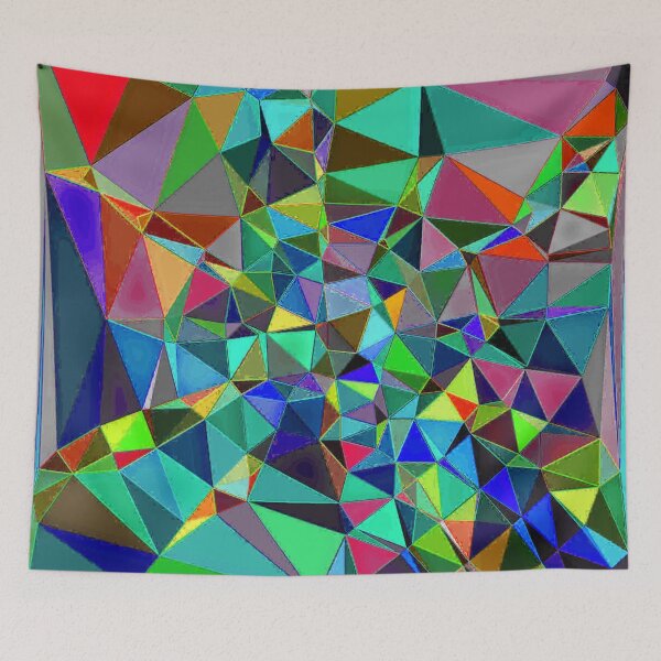 Item preview, Abstract Multicolored Scattered Fractal Pop 13 designed and sold by SXW Designs.