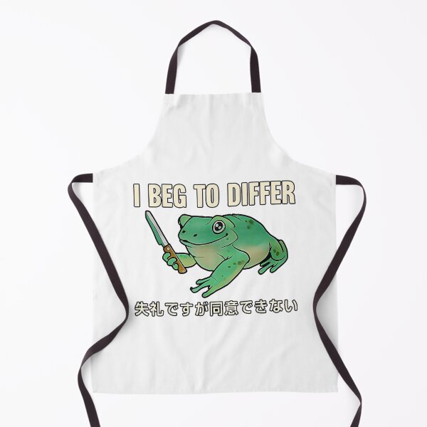 Item preview, I Beg To Differ Funny Frog Japanese designed and sold by spirorinin.