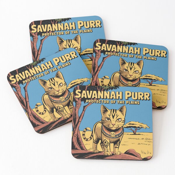 Item preview, Savannah Purr - Protector of the Plains designed and sold by ObjCrea123.