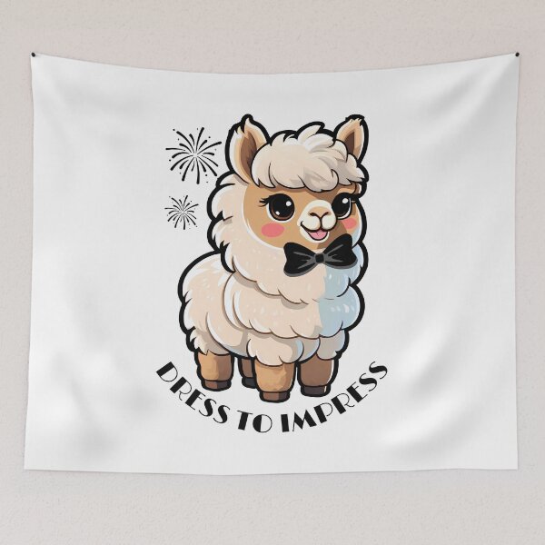 Item preview, Dress To Impress Cute Alpaca Llama designed and sold by Artepilo.