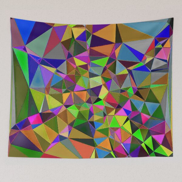 Item preview, Abstract Multicolored Scattered Fractal Pop 14 designed and sold by SXW Designs.