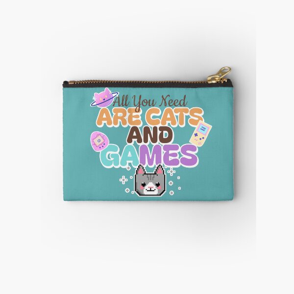 Item preview, All You Need are Cats and Games - Cute Gamer designed and sold by Circle-Cats.