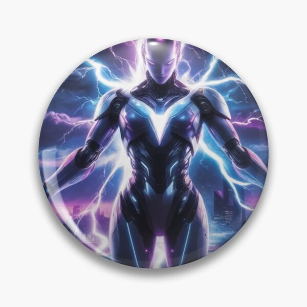 Item preview, Neon Tempest - Blue Electric designed and sold by eXtraHumans.