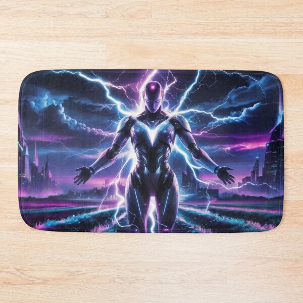 Item preview, Neon Tempest - Blue Electric designed and sold by eXtraHumans.