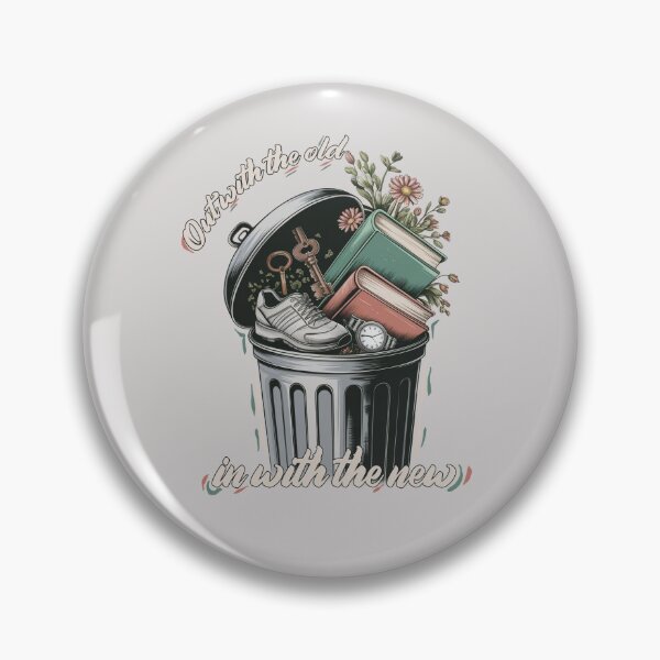 Item preview, Out with the old, in with the new designed and sold by Baka Collective.