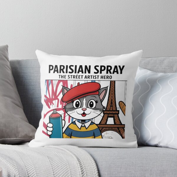 Item preview, Parisian Spray - The Street Artist Hero designed and sold by ObjCrea123.
