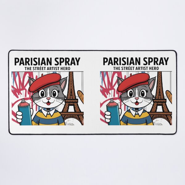 Item preview, Parisian Spray - The Street Artist Hero designed and sold by ObjCrea123.