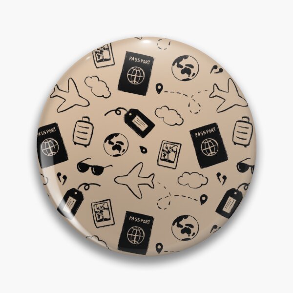 Item preview, Travel Plane Passport Holiday designed and sold by designwithvi.