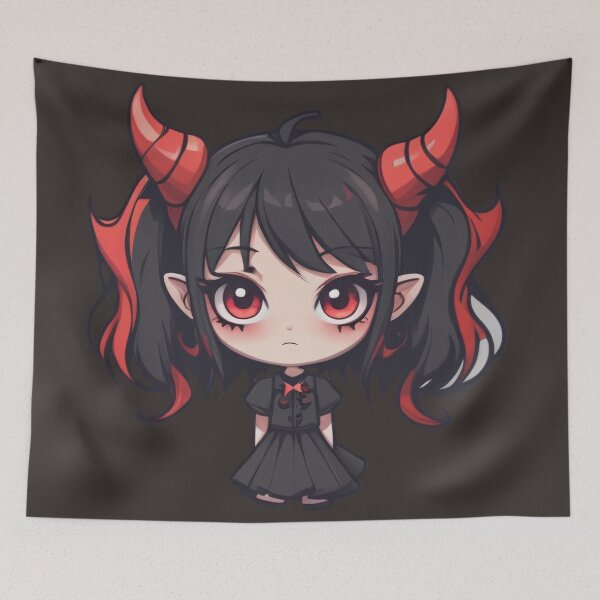 Item preview, Demon Student Girl designed and sold by MadnessEnvelope.