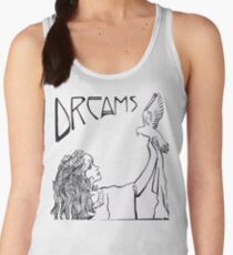 Stevie Nicks- Art Nouveau Style- B&W Women's Tank Top