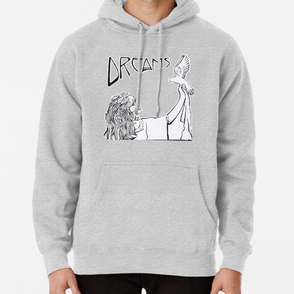 Stevie Nicks- Style Art Nouveau- B & W Sweat à capuche épais