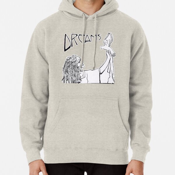 Stevie Nicks- Art Nouveau Style- B&W Pullover Hoodie