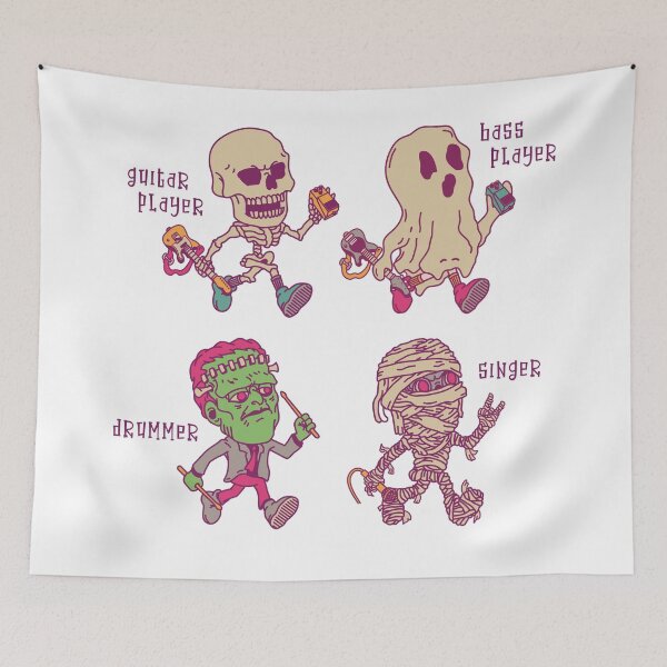 Item preview, Spooky Band Halloween  designed and sold by SpectacledBoi.