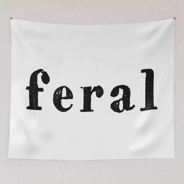 Item preview, Feral designed and sold by Angry Swan Designs.
