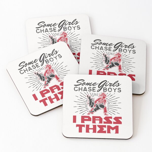 Item preview, Jiu Jitsu Women Some Girls Chase Boys I Pass Them designed and sold by jaygo.