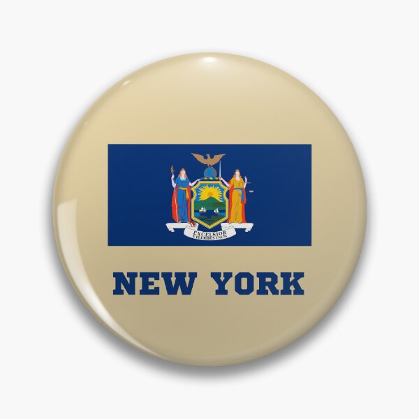 Item preview, New York - Flag of State designed and sold by Amazing States of America.