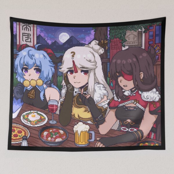 Item preview, Genshin Gals designed and sold by NellaWasHere.