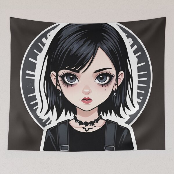 Item preview, Alt Girl Student Goth Vibe designed and sold by MadnessEnvelope.