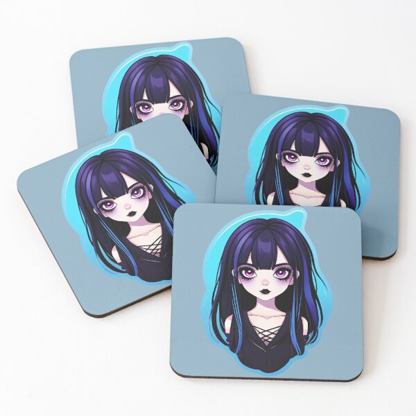 Item preview, Purple Hair y2k Aesthetic Cute Alt Girl designed and sold by MadnessEnvelope.