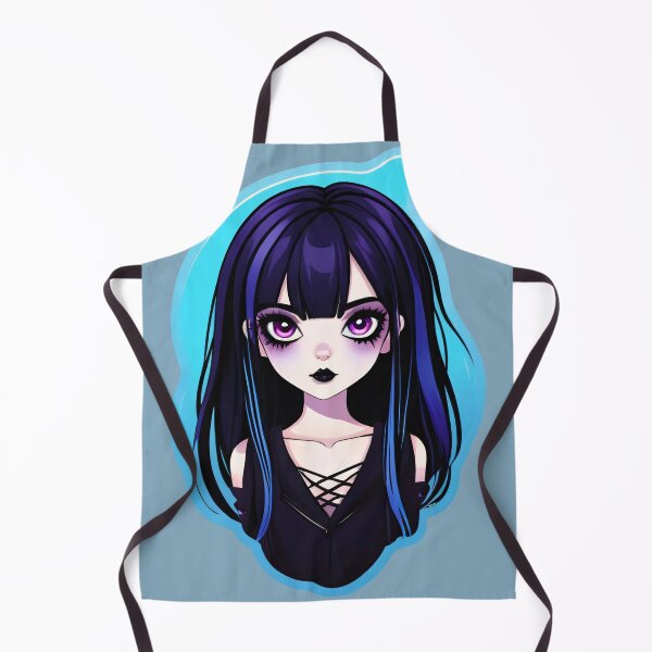 Item preview, Purple Hair y2k Aesthetic Cute Alt Girl designed and sold by MadnessEnvelope.