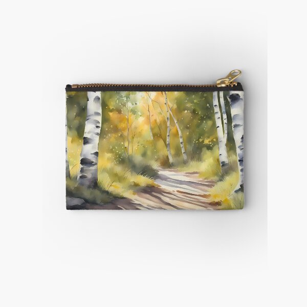 Item preview, Sunny Birch Trees Pathway designed and sold by CalmnessbyChoice.
