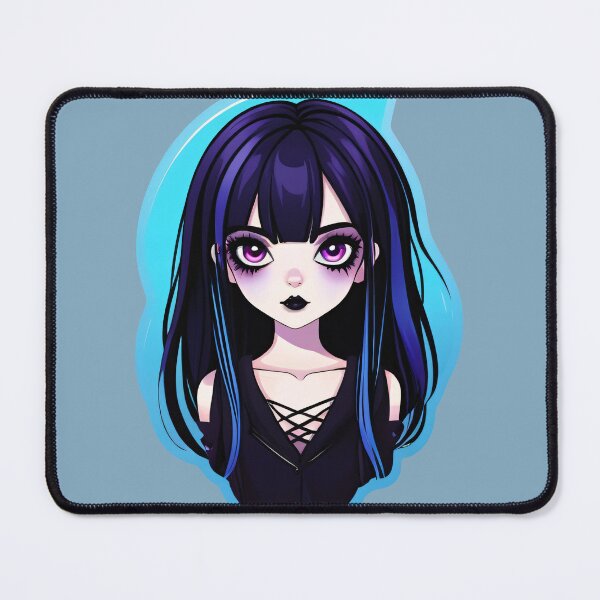 Item preview, Purple Hair y2k Aesthetic Cute Alt Girl designed and sold by MadnessEnvelope.