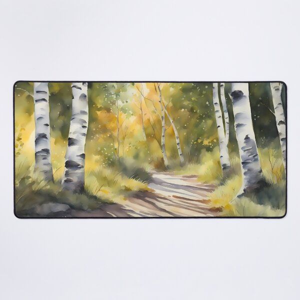 Item preview, Sunny Birch Trees Pathway designed and sold by CalmnessbyChoice.