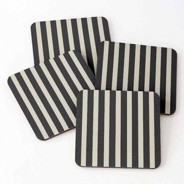 Item preview, Black and Beige Stripes designed and sold by The Innocent Ghost Project.