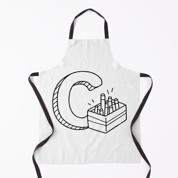 Item preview, Illustration of Chalk in the Box Beside Letter C designed and sold by rasagamastore.