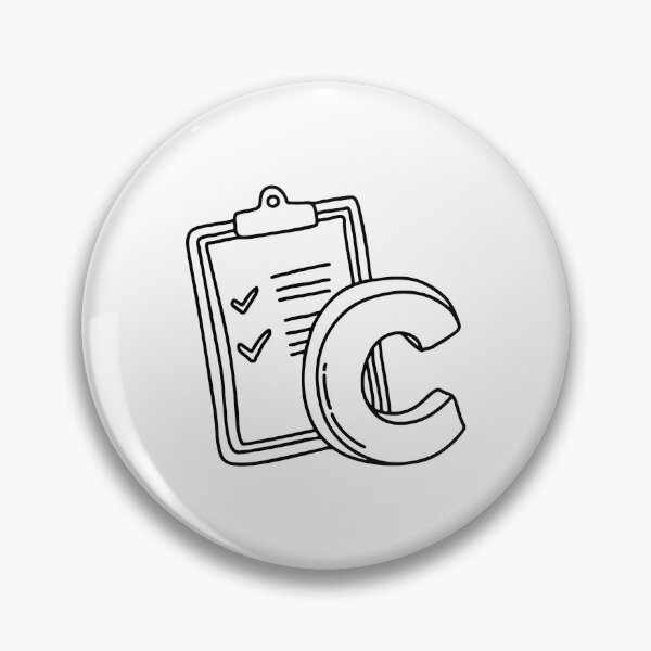 Item preview, Illustration of a Clipboard Beside Letter C designed and sold by rasagamastore.