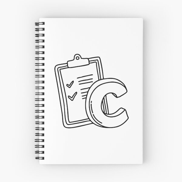 Item preview, Illustration of a Clipboard Beside Letter C designed and sold by rasagamastore.