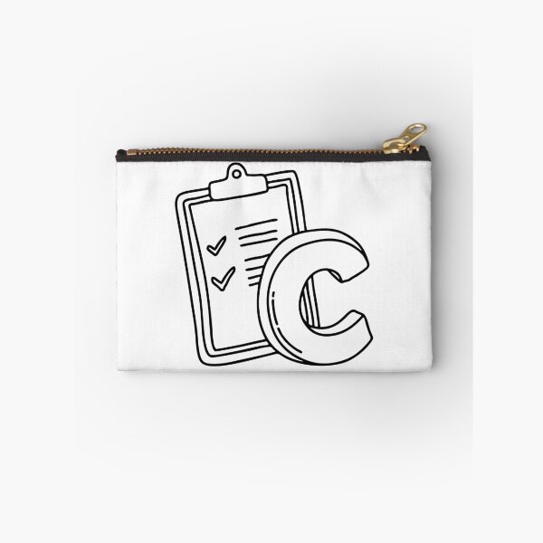 Item preview, Illustration of a Clipboard Beside Letter C designed and sold by rasagamastore.